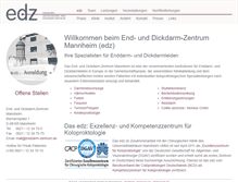 Tablet Screenshot of enddarm-zentrum.de